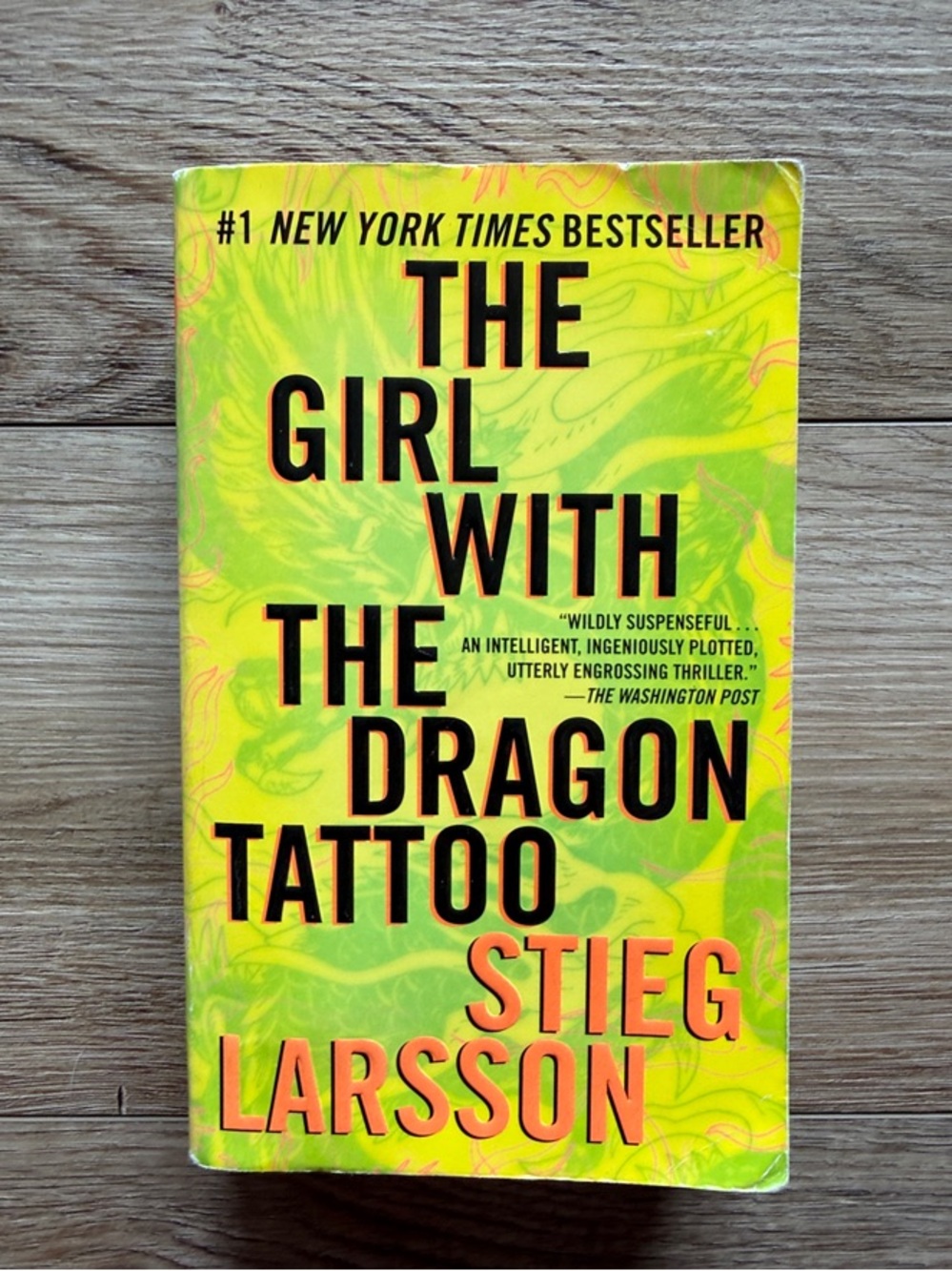 The Girl With the Dragon Tattoo by Stieg Larsson, Paperback